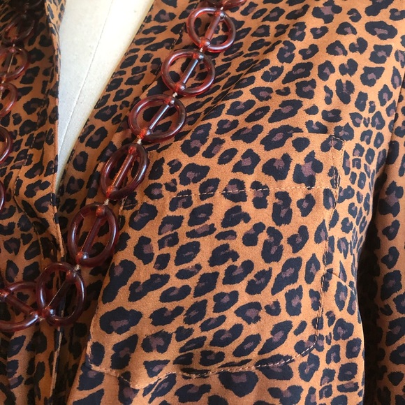 Leopard print button down by the limited! - Picture 4 of 4